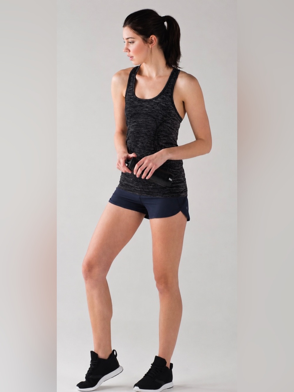 Lululemon Swiftly Tech Racerback Tank – Gray/Black – Size 6